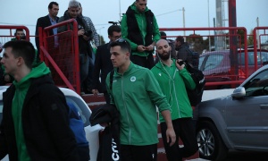 Έφτασε στο Ρέντη η αποστολή του Παναθηναϊκού (pics)