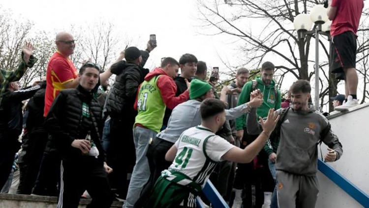 Αποθεώθηκε η αποστολή του Παναθηναϊκού στην BMW Arena (vid)