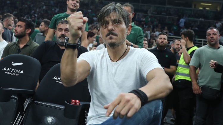 Στο ΟΑΚΑ για τον 5ο τελικό ο Δ. Γιαννακόπουλος: «Παρακαλώ σεβαστείτε τον αντίπαλο»