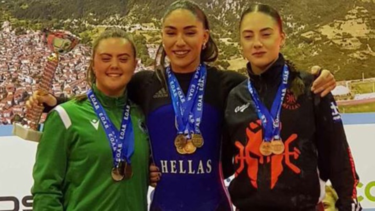 Ξεκίνησαν με μετάλλια οι αθλήτριες του Παναθηναϊκού