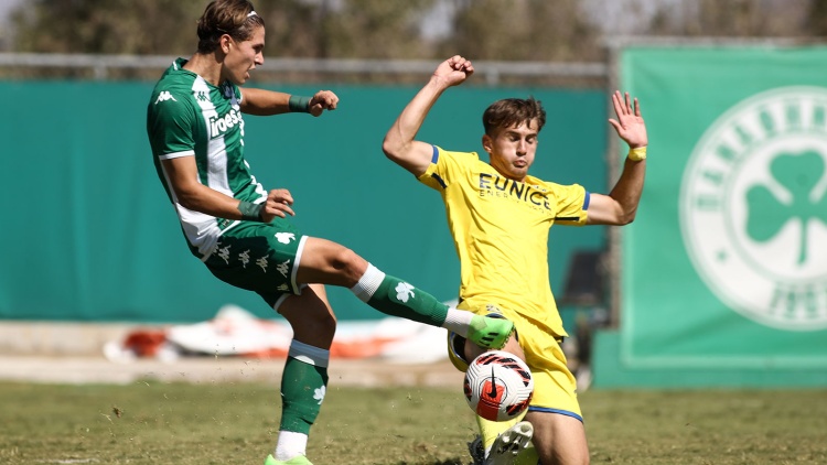 Κ19: Τα highlights της νίκης του Παναθηναϊκού με 4-1 επί του Αστέρα Τρίπολης