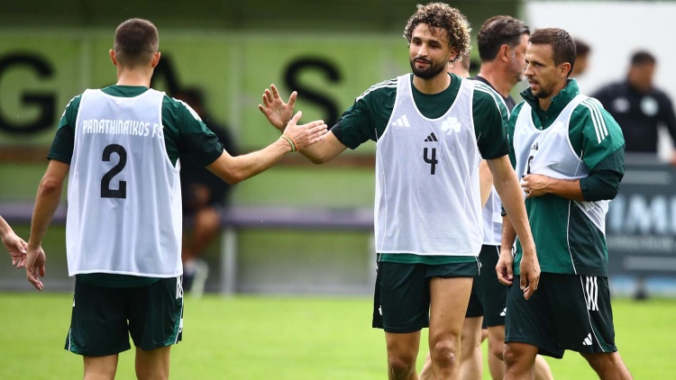 Διπλή προπόνηση και δουλειά στην επίθεση για τους «πράσινους» (vid)