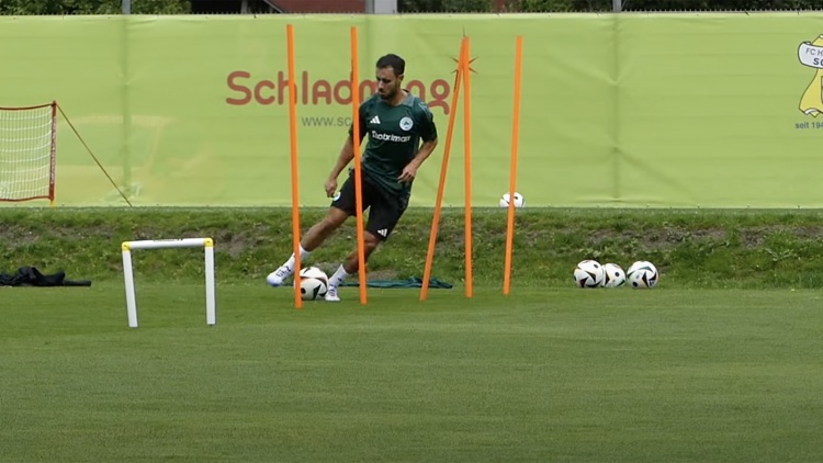 Με βροχή και Μπάλντοκ η διπλή προπόνηση του Παναθηναϊκού (vid)