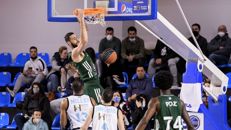 Ένα ημίχρονο αρκούσε για τον Παναθηναϊκό στη Ρόδο