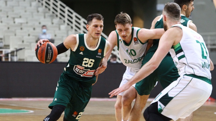 Ήττα πισωγύρισμα από τη Ζαλγκίρις για τον Παναθηναϊκό