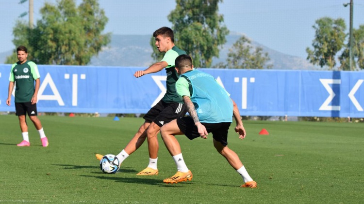 Προπόνηση με δίτερμα στον Παναθηναϊκό