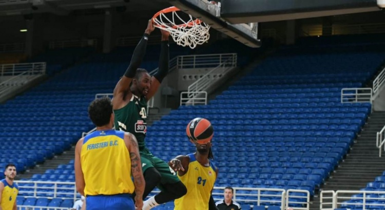 Εύκολη νίκη του Παναθηναϊκού κόντρα στο Περιστέρι