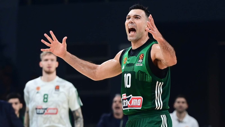 Ο Σλούκας «καθάρισε» την ισοφάριση και ο Παναθηναϊκός πάει Βελιγράδι για την πρόκριση