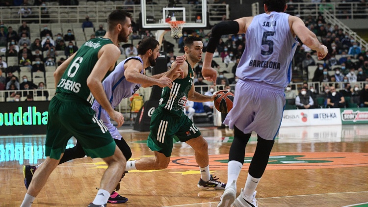 Τα στιγμιότυπα του Παναθηναϊκός-Μπαρτσελόνα (vid)