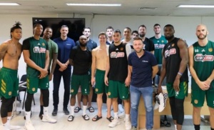 Συναντήθηκαν με την ELPA οι παίκτες του Παναθηναϊκού (pics)