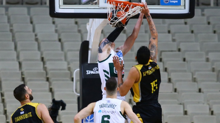 Έτσι έκανε το 1-0 κόντρα στην ΑΕΚ ο Παναθηναϊκός (vid)