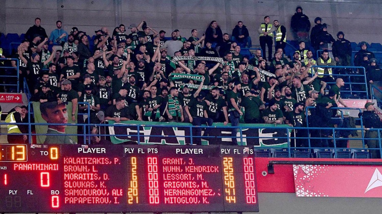 Με 300 φιλάθλους στο πλευρό του ο Παναθηναϊκός ενάντια στην Παρτιζάν