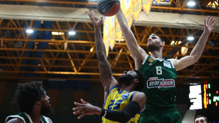 6ος μπλοκέρ και 14ος ριμπάουντερ του Παναθηναϊκού ο Παπαγιάννης!