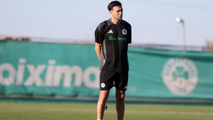 Πρώτη προπόνηση υπό τις οδηγίες του Αλόνσο στον Παναθηναϊκό