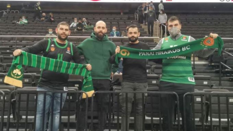 Με τον κόσμο στο πλευρό του στο Κάουνας ο Παναθηναϊκός (pic)