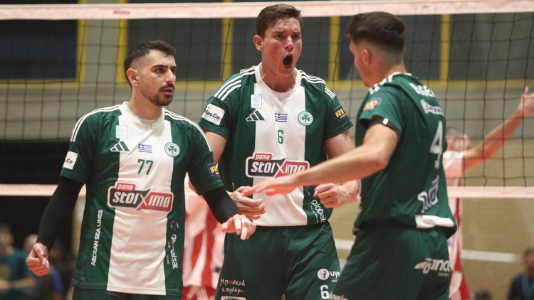 Πρεμιέρα με Φλοίσβο και ντέρμπι νωρίς για τον Παναθηναϊκό στη Volley League 2025-26!