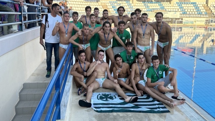 Δεύτεροι στην Ελλάδα οι Έφηβοι του Παναθηναϊκού