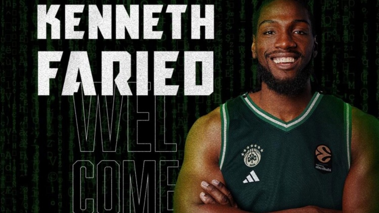Στον Παναθηναϊκό επισήμως ο Κένεθ Φαρίντ
