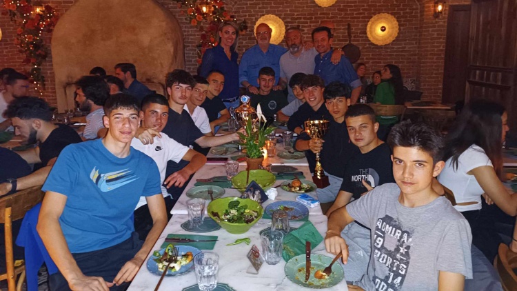 Δείπνο για τα τμήματα του Futsal του Παναθηναϊκού (Pics)