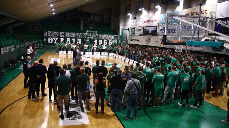 Σύσσωμος ο Παναθηναϊκός A.O. στον αγιασμό και τη Media Day (pics)