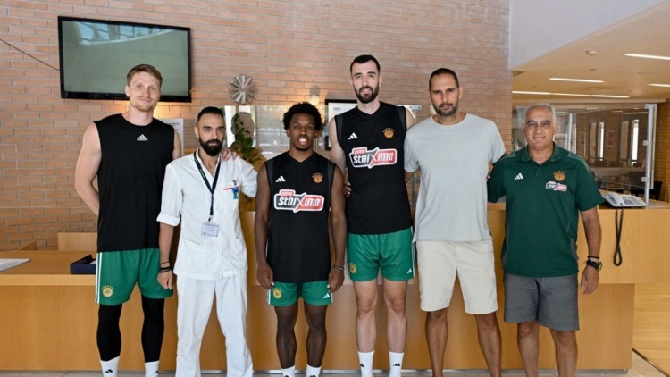 Γκριγκόνις, Σορτς και Κουζέλογλου ολοκλήρωσαν τα εργομετρικά ενόψει της νέας σεζόν