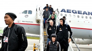 Έφτασε στο Κάουνας ο Παναθηναϊκός (pics)