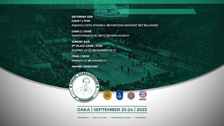 Το πρόγραμμα και τα εισιτήρια του 5ου τουρνουά «Παύλος Γιαννακόπουλος»