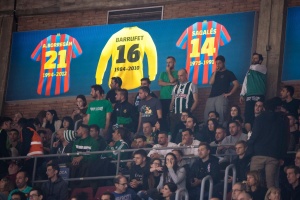 Με τον κόσμο στο πλευρό του και στη Βαρκελώνη ο Παναθηναϊκός (vid)