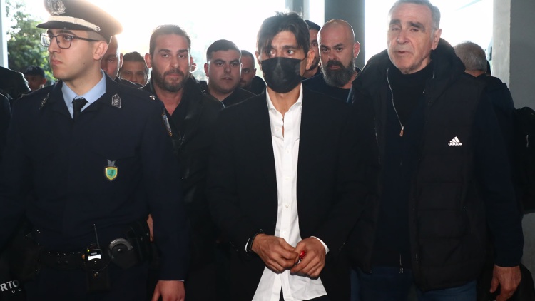 Ο Δ. Γιαννακόπουλος στο ΣΕΦ για το Ολυμπιακός - Παναθηναϊκός