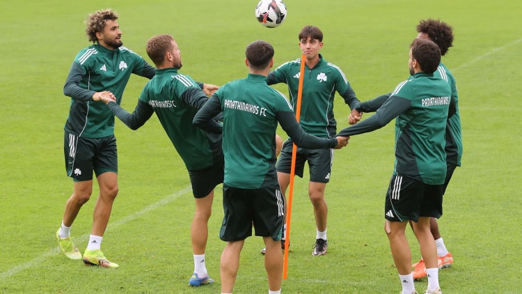 Προπόνηση τακτικής και έντασης για τον Παναθηναϊκό – Ατομικό ο Φικάι