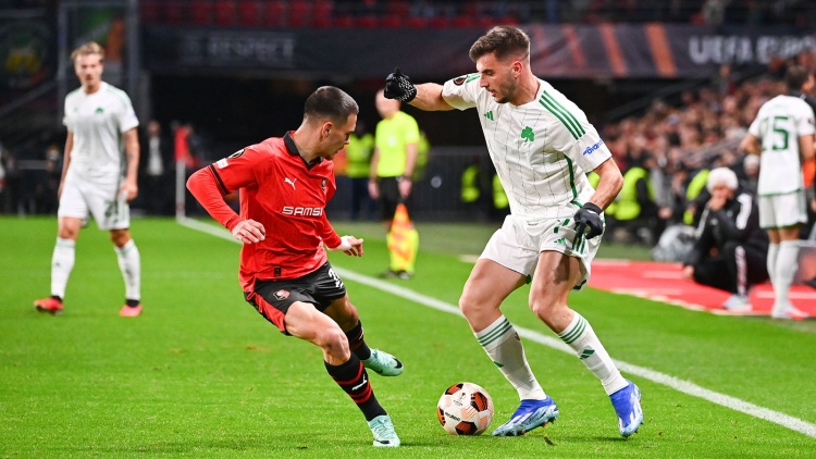 Πλήρωσε τα λάθη του και έφυγε άπραγος από τη Βρετάνη ο Παναθηναϊκός