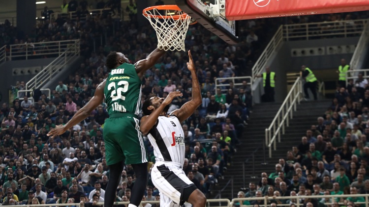 Euroleague: Η τάπα του Γκραντ στην κορυφή του Top 10 της 9ης αγωνιστικής (vid)