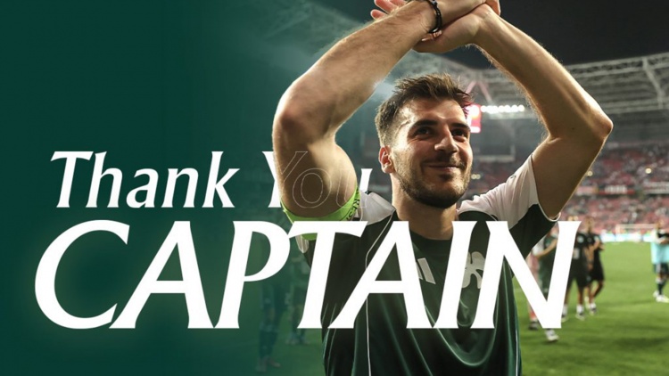 Ο Παναθηναϊκός ανακοίνωσε την πώληση του Ιωαννίδη: «Ήρθες φέρελπις, έγινες βασικός, αρχηγός, σύνθημα και είδωλο»