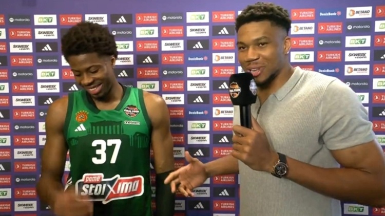 Κώστας Αντετοκούνμπο σε Γιάννη: «Η δουλειά δεν έχει τελειώσει ακόμα» (vid)