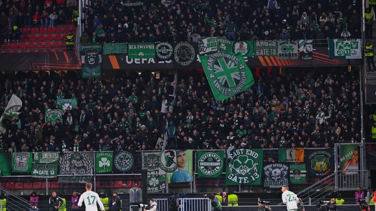 Αφιερωμένη στην εξέδρα η παρακάμερα του Ρεν - Παναθηναϊκός (vid)