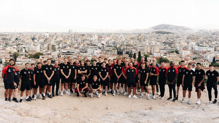 Επίσκεψη της Γκόου Αχέντ Ινγκλς στην Ακρόπολη πριν το ματς με τον Παναθηναϊκό (pics)