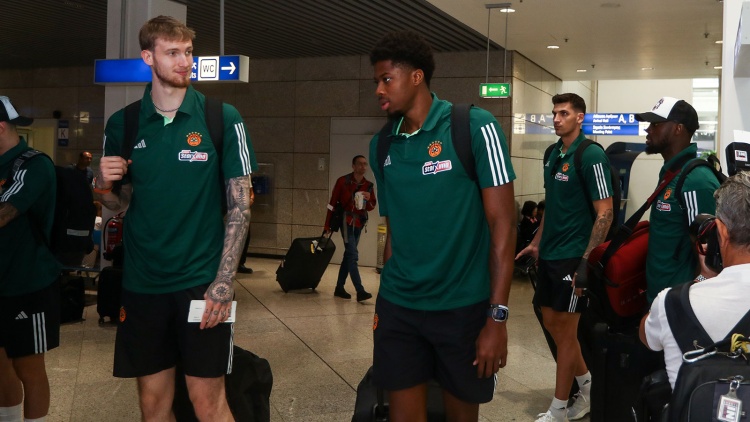 Έφτασε στη Σλοβενία ο Παναθηναϊκός (vid)