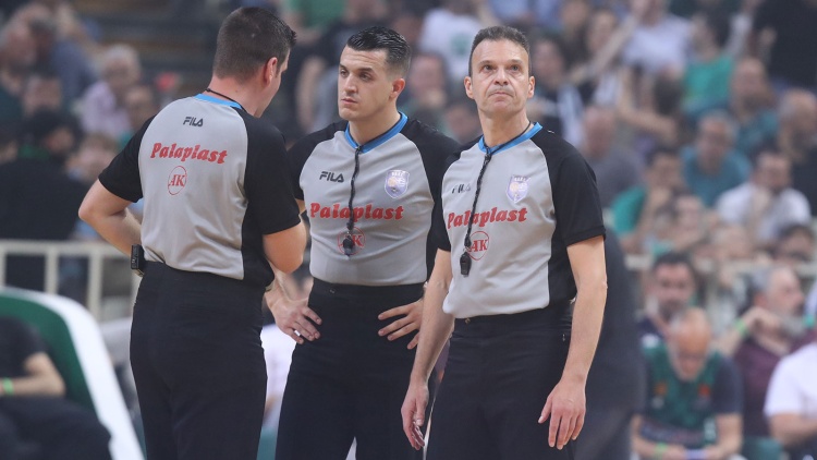 Αυτοί θα σφυρίξουν τον 4ο τελικό του Παναθηναϊκού με τον Ολυμπιακό