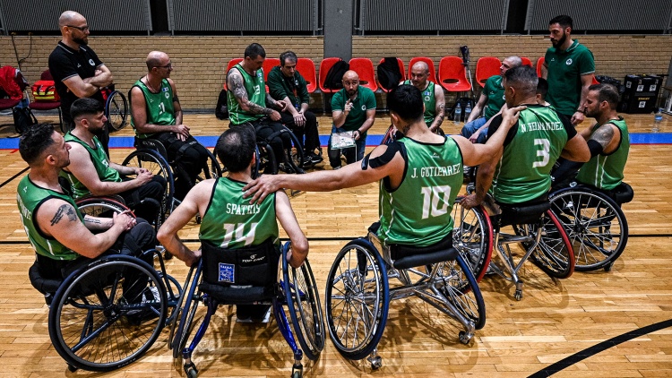 Πρώτη προπόνηση για την ομάδα μπάσκετ με αμαξίδιο του Παναθηναϊκού