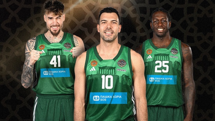 Final Four: Mε τα παιδικά χωριά SOS στη φανέλα στο Άμπου Ντάμπι ο Παναθηναϊκός