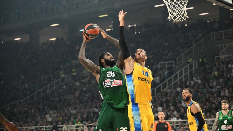 Τα στιγμιότυπα της ήττας του Παναθηναϊκού από τη Μακάμπι στο Game 1 (vid)