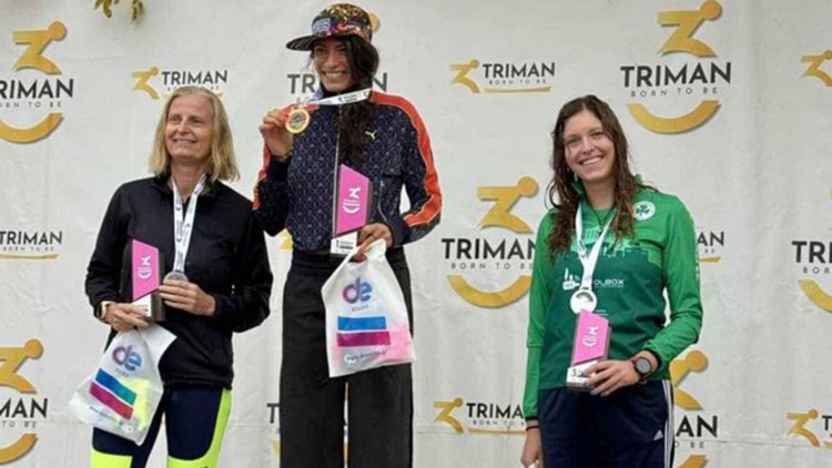 Δυναμική παρουσία του Παναθηναϊκού Α.Ο. στο Triman 2025 στην Ολυμπιακή Ακτή Κατερίνης