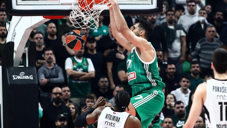 Τα highlights της νίκης του Παναθηναϊκού επί της Παρτίζαν (vid)