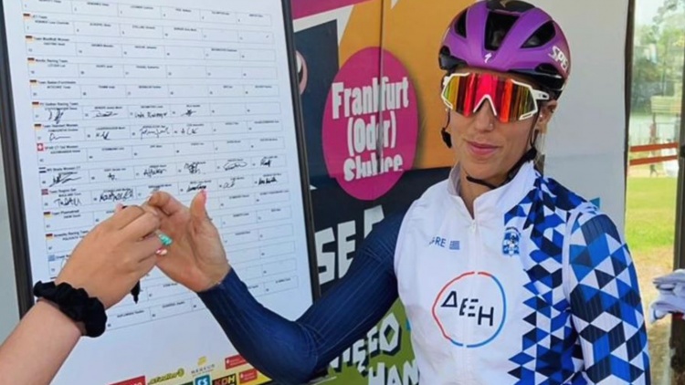 Δυνατή παρουσία της Βαρβάρας Φασόη στη Γερμανία – 11η θέση στο Frankfurt Oder-Rundfahrt