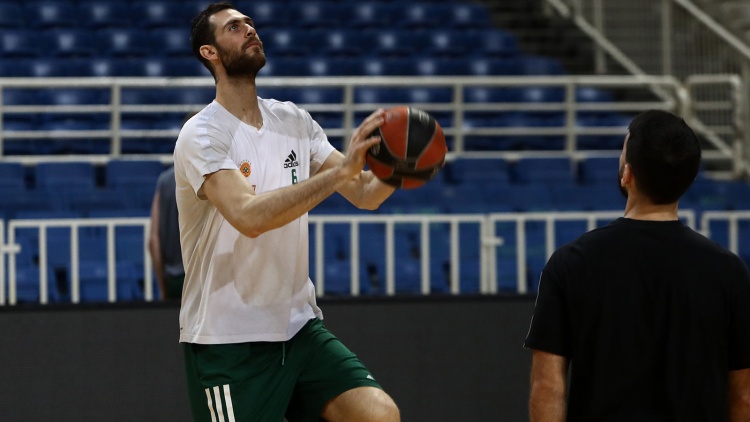 Έτοιμος ο Παπαγιάννης για το 1ο ματς του Παναθηναϊκού με το Περιστέρι