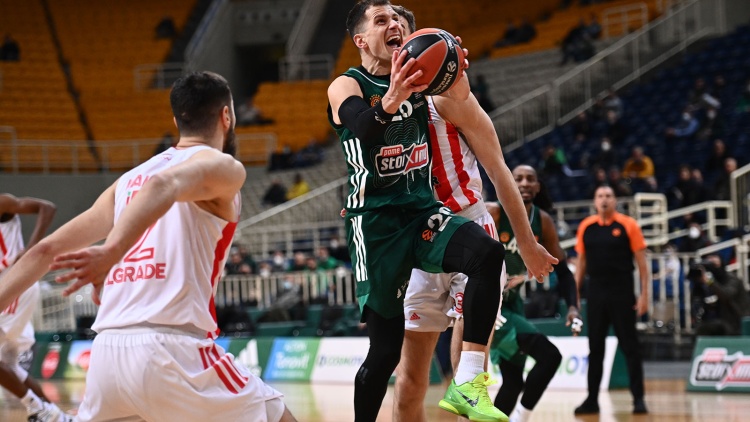 Τα στιγμιότυπα από τη νίκη του Παναθηναϊκού επί του Ερυθρού Αστέρα (vid)