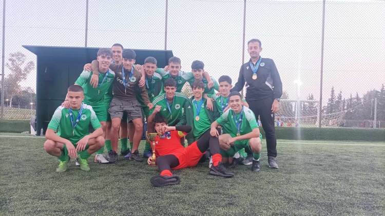 Η ομάδα Κ16 futsal του Παναθηναϊκού έφερε τον 1.731ο τίτλο