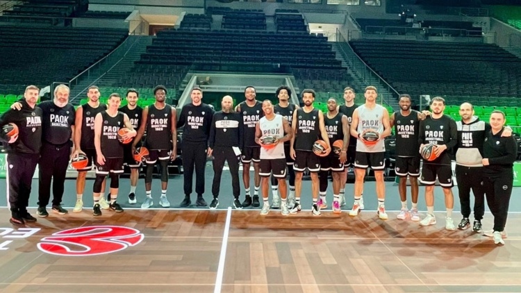 O Παναθηναϊκός παραχώρησε το ΟΑΚΑ στον ΠΑΟΚ για να προπονηθεί (pics)