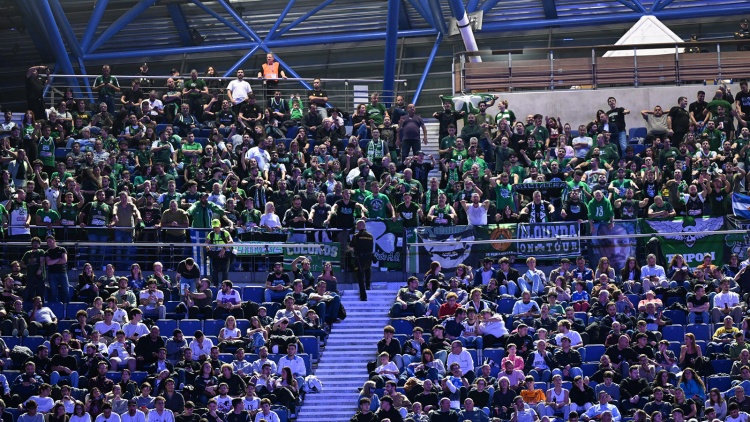 Περισσότεροι από 1500 οπαδοί του Παναθηναϊκού στη Μαδρίτη – «Πράσινη» η Movistar Arena! (vid)