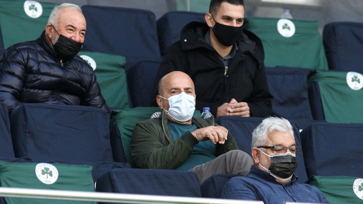 Στο ΟΑΚΑ για το Παναθηναϊκός-Απόλλων ο Αλαφούζος